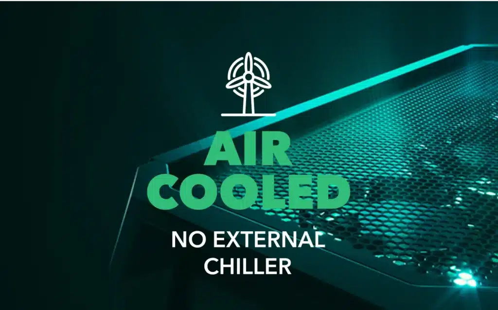Air cooled