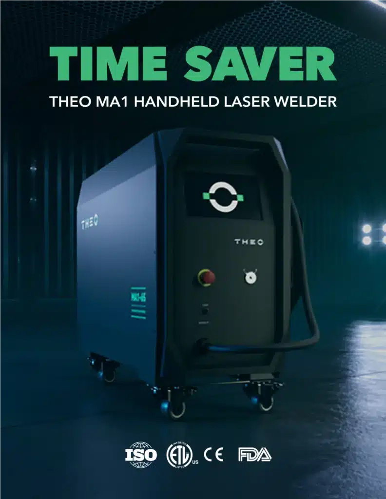 Time saver — THEO MA1 handheld laser welder