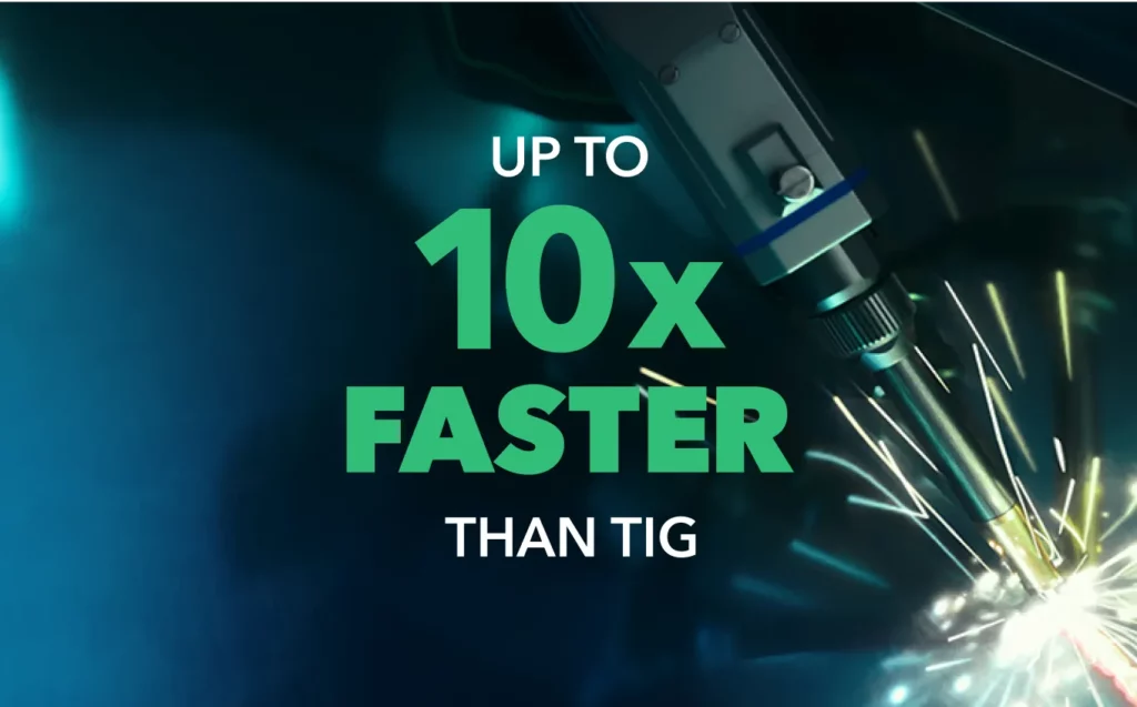 10× faster welding